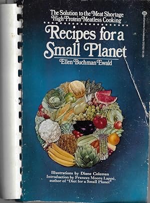 Seller image for Recipes for a small planet The art and science of high protein vegetarian cookery for sale by Biblioteca di Babele