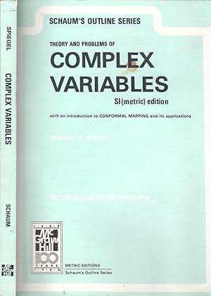 Imagen del vendedor de Theory and problems of Complex Variables SI(metric) edition a la venta por Biblioteca di Babele