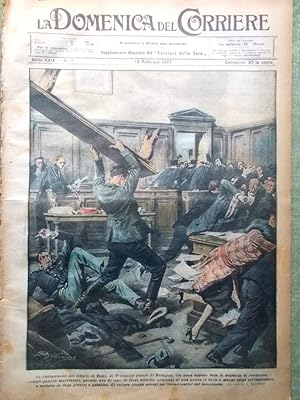 La Domenica del Corriere 13 Febbraio 1927 La Floridiana Farnesina Russo Gemito