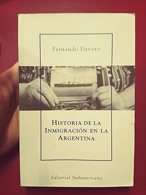 Imagen del vendedor de Historia de la inmigracin en la Argentina a la venta por Librera Eleutheria