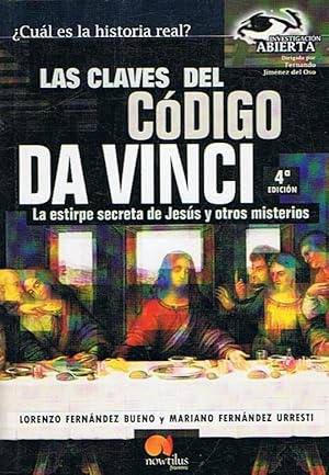 Bild des Verkufers fr LAS CLAVES DEL CDIGO DA VINCI. La estirpe secreta de Jess y otros misterios. zum Verkauf von Librera Torren de Rueda