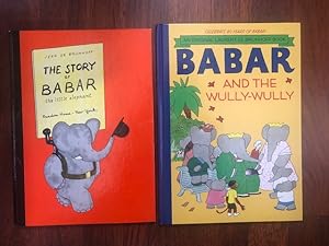 Immagine del venditore per The Story of Babar - the little elephant & Babar and the Wully-Wully (2 books) venduto da The Groaning Board