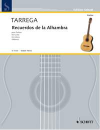 Seller image for TARREGA - Recuerdos de la Alhambra para Guitarra (Alfonso) for sale by Mega Music