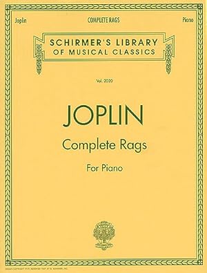 Imagen del vendedor de JOPLIN - Rags Completos para Piano (Morath) a la venta por Mega Music