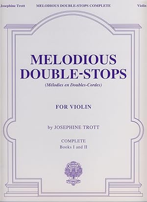 Seller image for TROTT J. - Estudios Melodicos de Dobles Cuerdas (Completo) para Violin for sale by Mega Music