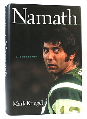 Seller image for NAMATH A Biography for sale by Rare Book Cellar