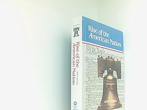 Bild des Verkufers fr Rise of the American nation zum Verkauf von Book Broker