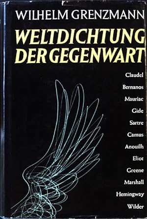 Bild des Verkufers fr Weltdichtung der Gegenwart - Probleme und Gestaltung. zum Verkauf von books4less (Versandantiquariat Petra Gros GmbH & Co. KG)