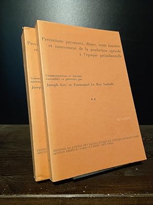 Prestations paysannes, dîmes, rente foncière et mouvement de la production agricole à l'époque pr...