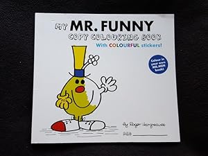 My Mr. Funny copy colouring book [ cover subtitle : with COLOURFUL stickers! ]