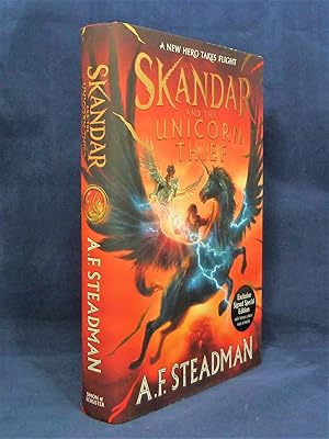 Seller image for Skandar and the Unicorn Thief *SIGNED First Edition, 1st printing w/map* for sale by Nicholas & Helen Burrows