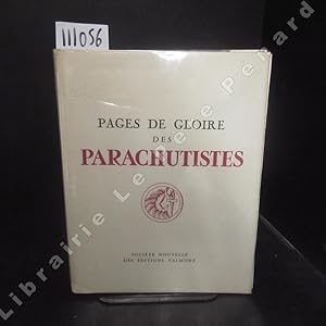 Seller image for Pages de gloire des parachutistes for sale by Librairie-Bouquinerie Le Pre Pnard