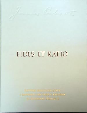Immagine del venditore per Fides et ratio. Lettera enciclica circa i rapporti tra fede e ragione venduto da Librodifaccia