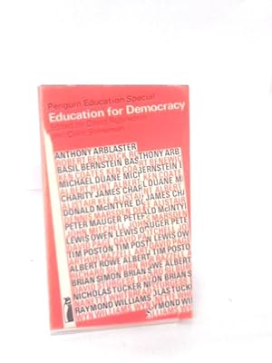 Immagine del venditore per Education For Democracy venduto da World of Rare Books