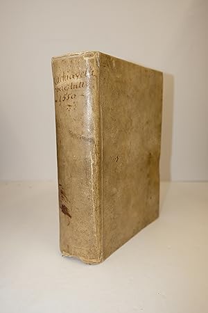 Immagine del venditore per Tutte le Opere di Nicolo Machiavelli, Cittadino et Secretario Fiorentino venduto da Librairie du Levant