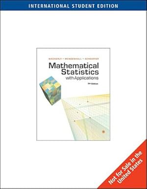 Image du vendeur pour Mathematical Statistics with Applications mis en vente par AHA-BUCH GmbH