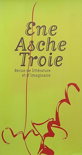Bild des Verkufers fr Ene Asche Troie N 3 Avril 2009: Aprs zum Verkauf von Bouquinerie L'Ivre Livre