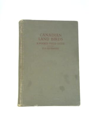 Seller image for Canadian Land Birds: A Pocket Field Guide for sale by World of Rare Books