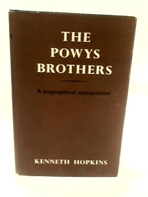 Seller image for The Powys Brothers: A Biographical Appreciation for sale by World of Rare Books