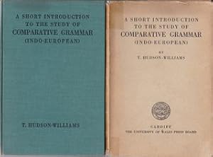 A Short Introduction To The Study Of Comparative Grammar (Indo-European)