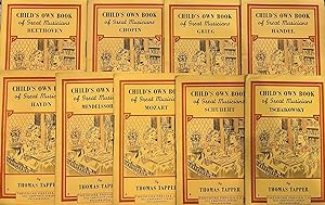 Bild des Verkufers fr A Grouping of Ten Early 20th Century "Child's Own Book of Great Musicians" School Booklets zum Verkauf von 32.1  Rare Books + Ephemera, IOBA, ESA