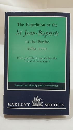 Seller image for The Expedition of the St John-Baptiste to the Pacific, 1769?1770 (Hakluyt Society Second Series) for sale by Cambridge Rare Books
