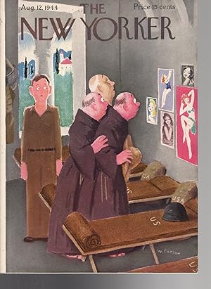 Immagine del venditore per The New Yorker Magazine, August 12, 1944 venduto da Dorley House Books, Inc.