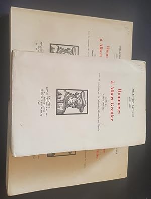 Hommages à Albert Grenier - 3 tomes en 3 volumes - Latomus LVIII