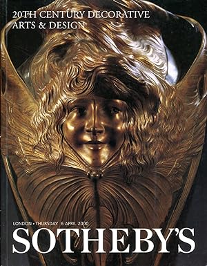 Sotheby's : 20th Century Decorative Arts & Design : 6 April 2000