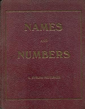 Bild des Verkufers fr Names and Numbers zum Verkauf von Godley Books