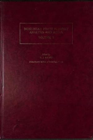 Seller image for Nonlinear Finite Element Analysis and Adina Proceedings of the 8th ADINA Conference for sale by WeBuyBooks