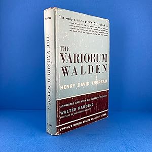 Seller image for The Variorum Walden for sale by Sparrow's Bookshop, IOBA
