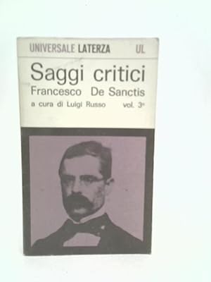 Bild des Verkufers fr Saggi Critici. Vol.Terzo zum Verkauf von World of Rare Books