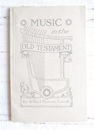 Imagen del vendedor de Music in the Old Testament a la venta por Structure, Verses, Agency  Books