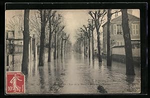 Ansichtskarte Bry-sur-Marne, Inondations 1910, Rue de la Marne