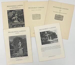 BROOKGREEN GARDENS. FIVE PAMPHLETS