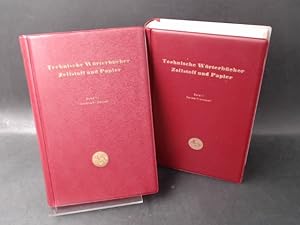 2 Bücher zusammen: Technisches Wörterbuch [Technische Wörterbücher] Zellstoff und Papier in zwei ...