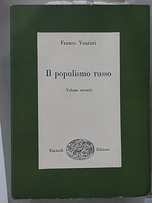 Seller image for Il Populismo Russo. for sale by Plurabelle Books Ltd