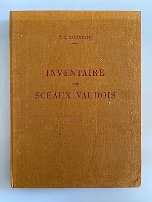 Seller image for Inventaire des Sceaux Vaudois. Illustr de 24 planches et de 481 figures dans le texte. for sale by Wissenschaftl. Antiquariat Th. Haker e.K