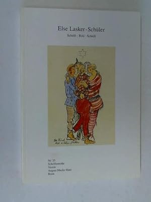 Seller image for Else Lasker-Schler: Schrift, Bild, Schrift for sale by Celler Versandantiquariat