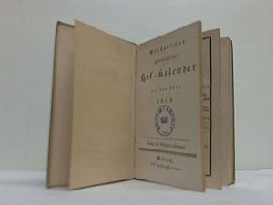 Image du vendeur pour Gothaischer genealogischer Hof-Kalender auf das Jahr 1839 mis en vente par Celler Versandantiquariat