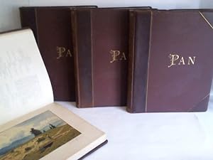 Pan. Jahrgang 1 und 2 (von 5) in 4 Bänden
