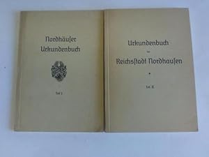 Image du vendeur pour Nordhuser Urkundenbuch, Teil I und II. 2 Bnde mis en vente par Celler Versandantiquariat