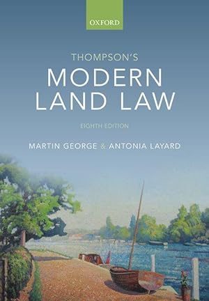 Seller image for Thompson\ s Modern Land Law for sale by moluna