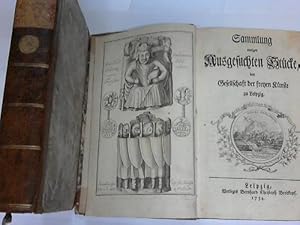 Image du vendeur pour Sammlung einiger Ausgesuchten Stcke der Gesellschaft der freyen Knste zu Leipzig. 2 Bnde mis en vente par Celler Versandantiquariat