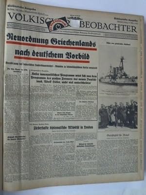Süddeutsche Ausgabe. 15. März 1935 bis 12. Dezember 1936. 165 Ausgaben und 10 Sonderhefte