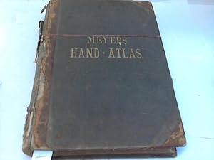 Meyers Hand-Atlas der neuesten Erdbeschreibung in 100 Karten (1 Karte fehlt)