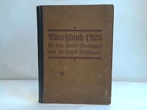 Adressbuch 1925 für den Kreis Isenhagen und die Stadt Wittingen