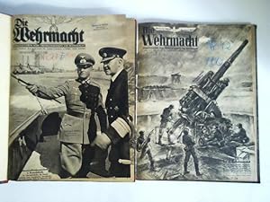 Die Wehrmacht. 52 Ausgaben aus 1940 - 1943 zusammen in 2 Bänden