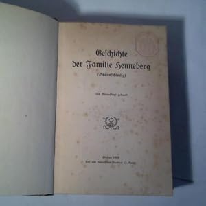 Geschichte der Familie Henneberg (Braunschweig)